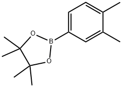 3,4-二甲基苯硼酸频呐醇酯 结构式
