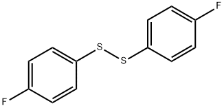 双(4-氟苯基)二硫醚 结构式