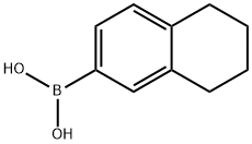 5,6,7,8-Tetrahydro-2-naphthalenylboronic acid 结构式