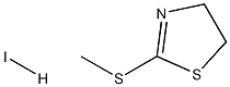 2-甲硫基噻唑啉氢碘酸盐 结构式