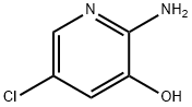 2-氨基-3-羟基-5-氯吡啶 结构式