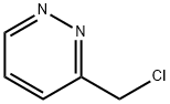 3-(氯甲基)哒嗪 结构式