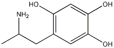 5-(2-氨基丙基)苯-1,2,4-三醇 结构式