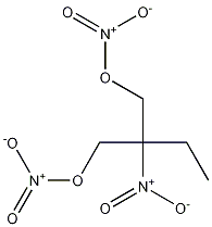 2-Ethyl-2-nitro-1,3-propanediol dinitrate 结构式