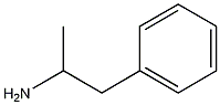 (R)-1-苯丙烷-2-胺 结构式