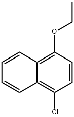 4-Chloro-1-ethoxynaphthalene 结构式