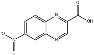 6-NITROQUINOXALINE-2-CARBOXYLIC ACID 结构式