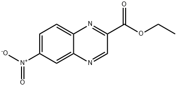 6-硝基喹喔啉-2-甲酸乙酯 结构式