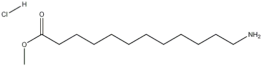 甲基 12-氨基十二烷酸盐, 盐酸盐 结构式