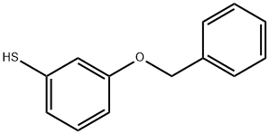 3-苄氧基苯硫酚 结构式