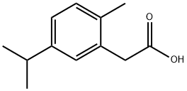 Acetic acid, carvacryl- 结构式