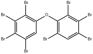 2,2',3,3',4,4',5,6'-Octabromodiphenyl ether 结构式