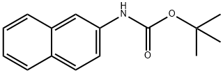 N-BOC-2-萘胺 结构式