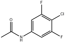 N-(4-Chloro-3,5-difluorophenyl)acetamide 结构式