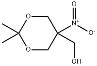 (2,2-二甲基-5-硝基-1,3-二四氢吡喃-5-基)甲醇 结构式