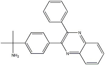 alpha,alpha-Dimethyl-4-(3-phenyl-2-quinoxalinyl)benzenemethanamine