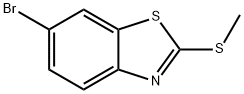 6-BROMO-2-(METHYLTHIO)BENZOTHIAZOLE 结构式