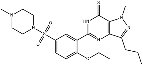 巯基西地那非 结构式