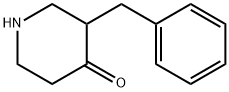 3-苄基哌啶-4-酮 结构式