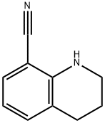 1,2,3,4-TETRAHYDRO-8-QUINOLINECARBONITRILE 结构式