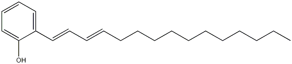 3-Pentadecadienylphenol 结构式