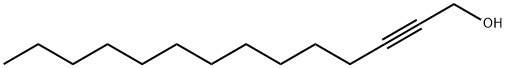 2-十四碳炔-1-醇 结构式