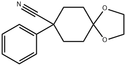 4-Cyano-4-phenylcyclohexanone ethylene ketal 结构式