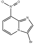 3-溴-8-硝基咪唑并[1,2-A]吡啶 结构式