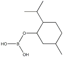 硼酸【草(之上)+孟】酯 结构式