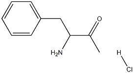 3-Amino-4-phenyl-butan-2-onehydrochloride 结构式