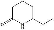 6-乙基-2-哌啶酮 结构式
