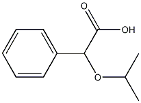 Isopropoxy(phenyl)acetic acid 结构式