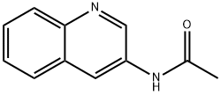 N-(3-quinolyl)acetamide 结构式