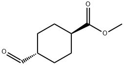 (1R,4R)-4-甲酰基环己烷羧酸甲酯 结构式
