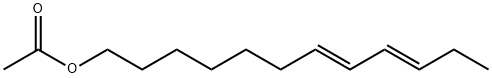 (E,E)-7,9-Dodecadienyl acetate 结构式