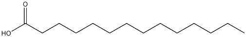 n-Tetradecanoic acid 结构式