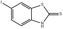 6-IODO-2-MERCAPTOBENZOTHIAZOLE 结构式