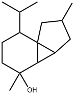 八氢-2,4-二甲基-7-（1-甲基乙基）-1H-环戊[1,3]环丙[1,2]苯-4-醇 结构式