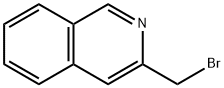 3-(溴甲基)异喹啉 结构式