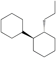 1,1'-Bicyclohexyl, 2-propyl-, trans- 结构式