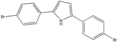 2,5-bis(4-bromophenyl)-1H-pyrrole 结构式