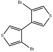 4,4'-二溴-3,3'-联噻吩 结构式