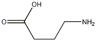 4-Aminobutanoic acid 结构式