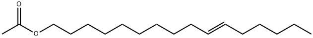 (Z)-10-HEXADECENYL ACETATE 结构式