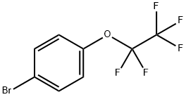 4-溴五氟乙氧基苯 结构式