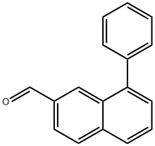 8-苯基萘-2-甲醛 结构式