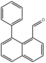 8-Phenylnaphthalene-1-carboxaldehyde 结构式