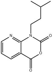 1-isopentyl-1H-pyrido[2,3-d][1,3]oxazine-2,4-dione 结构式