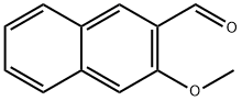 3-甲氧基-2-萘甲醛 结构式