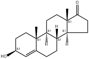 4-雄甾烯-3β-醇-17-酮 结构式